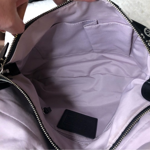 Coach Beautiful Horse & Carriage Cargo Flap Handbag F14888 Like New Condition - Picture 9 of 12